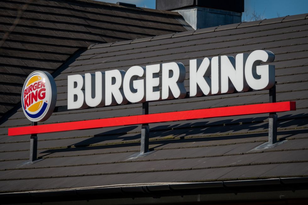Burger King sign