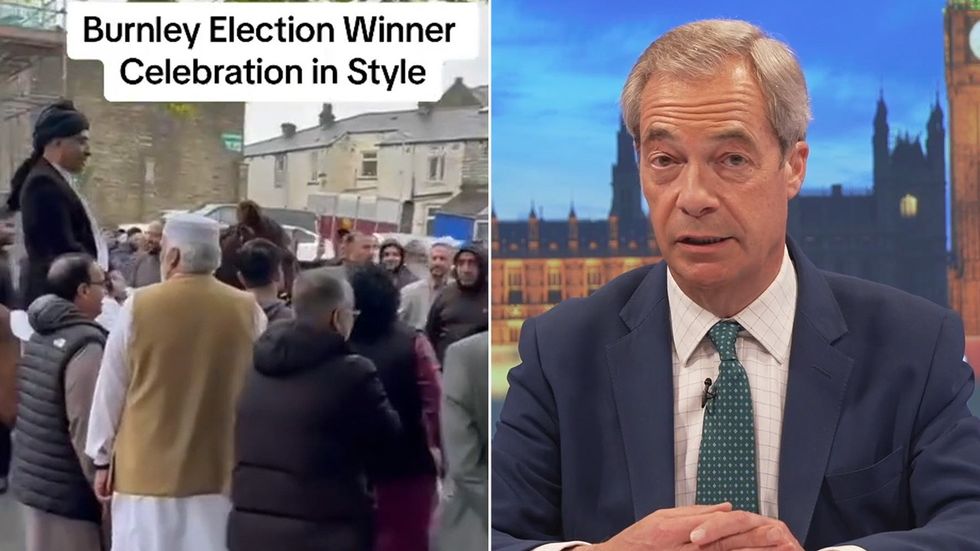 Burnley and Nigel Farage