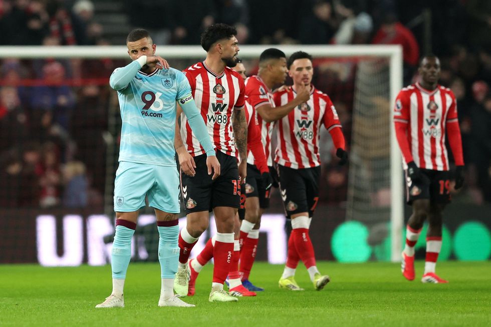 Burnley failed to register a single shot on target against Sunderland