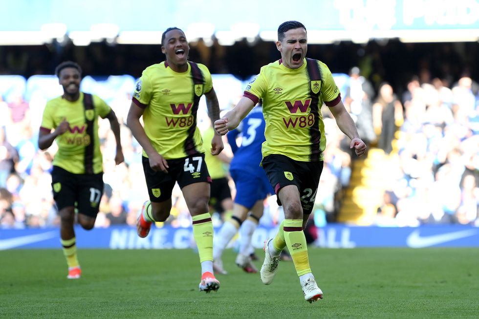 Burnley pushed Chelsea all the way despite being down to 10 men