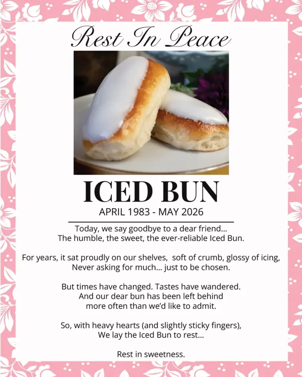 Anúncio do pão de gelo do Burns the Bread