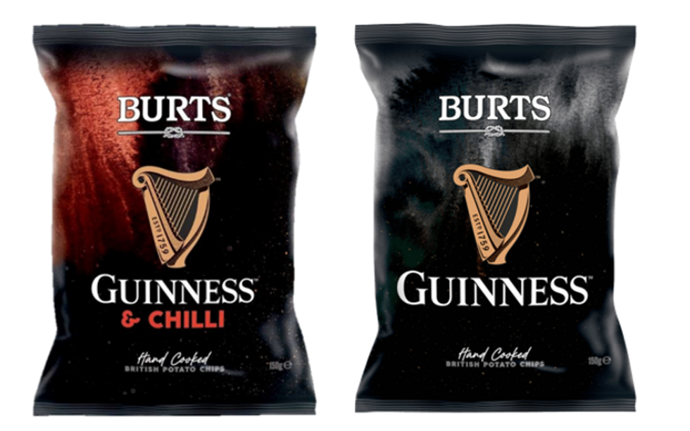 Burts Ridges Hand Cooked Guinness Crisps (\u00a31.35, 150g)