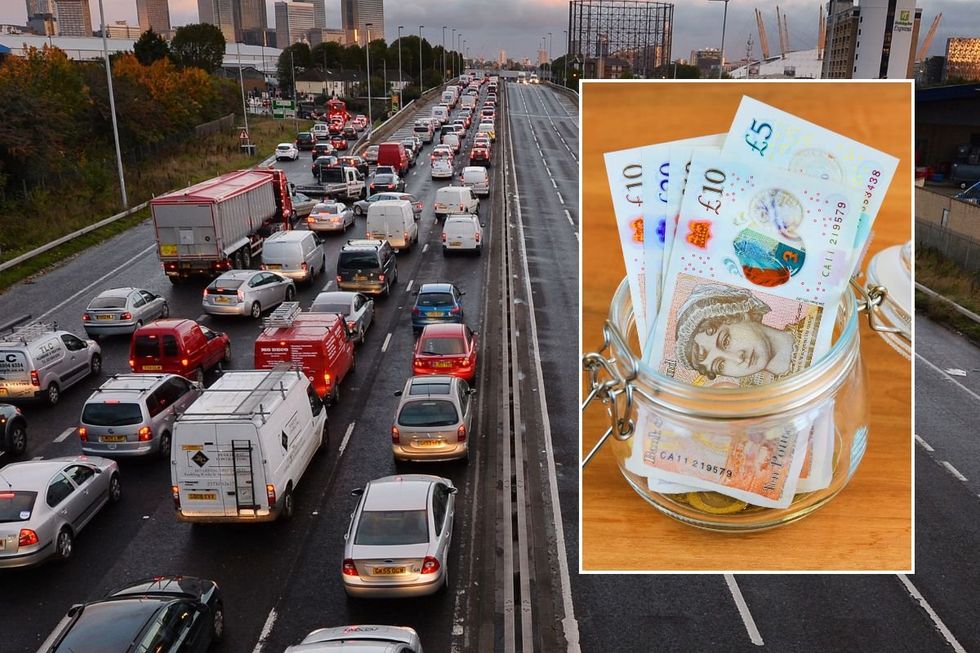 Busy roads and a pot of money