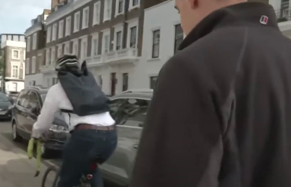 But Mr Hunt was quick to ride off as the probing began