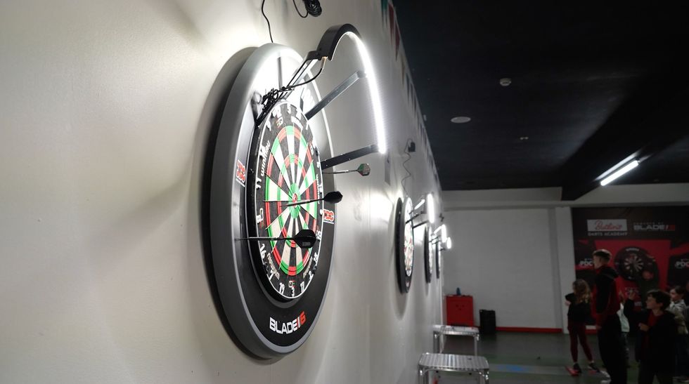 Butlin's darts activity