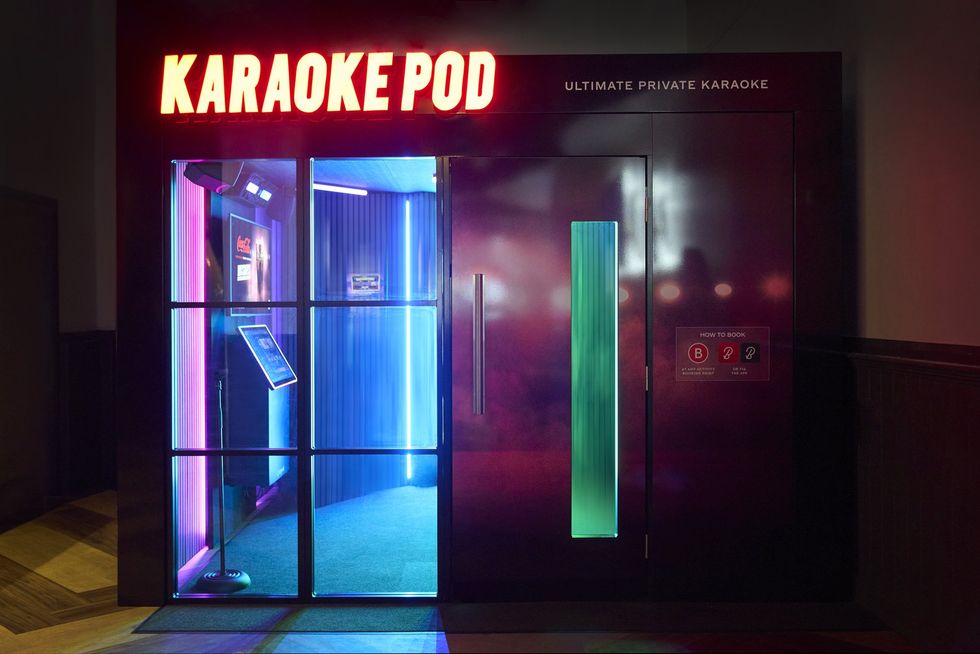 Butlin's new karaoke pods