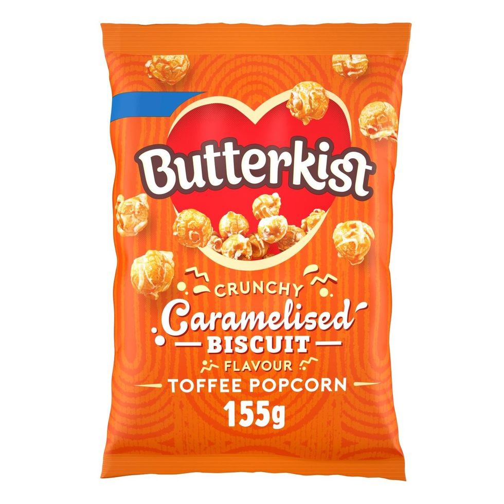 Butterkist Caramelised Biscuit Toffee Popcorn 155g