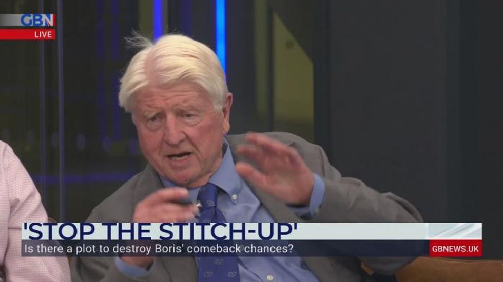 Stanley Johnson dubs Benjamin Butterworth ‘the most tedious man I think I've ever heard' in heated row