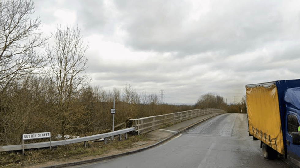 Button street intersection