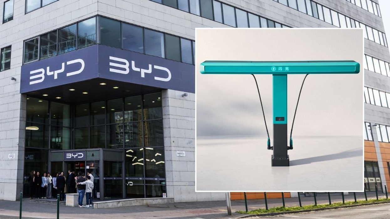 BYD headquarters in Hungary and the new BYD Flash Charger