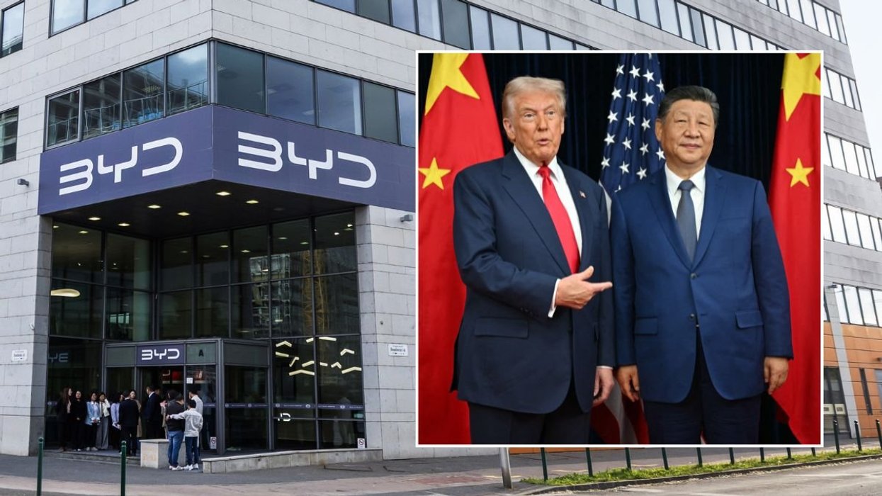 BYD HQ in Hungary, and US President Donald Trump and Chinese Premier Xi Jinping