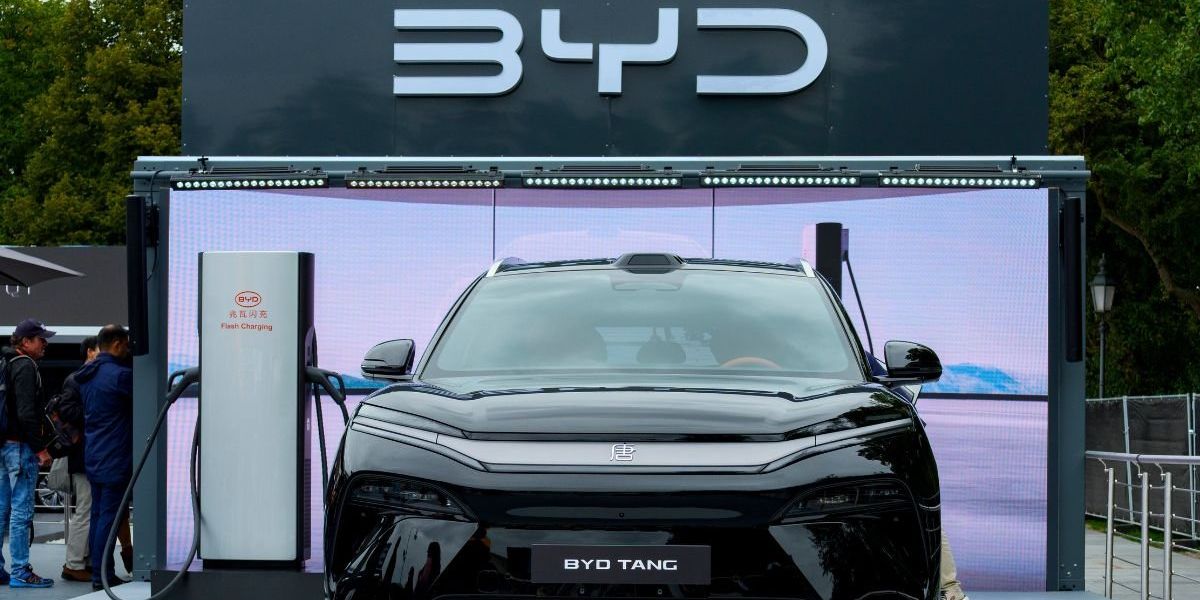 BYD set for UK launch of revolutionary EV chargers that provide 2km of range in just one second BYD set for UK launch of revolutionary EV chargers that provide 2km of range in just one second
