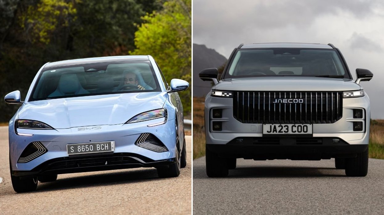 BYD Seal U and a Jaecoo 7