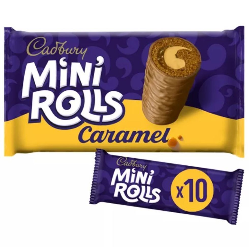 Cadbury Caramel Mini Rolls