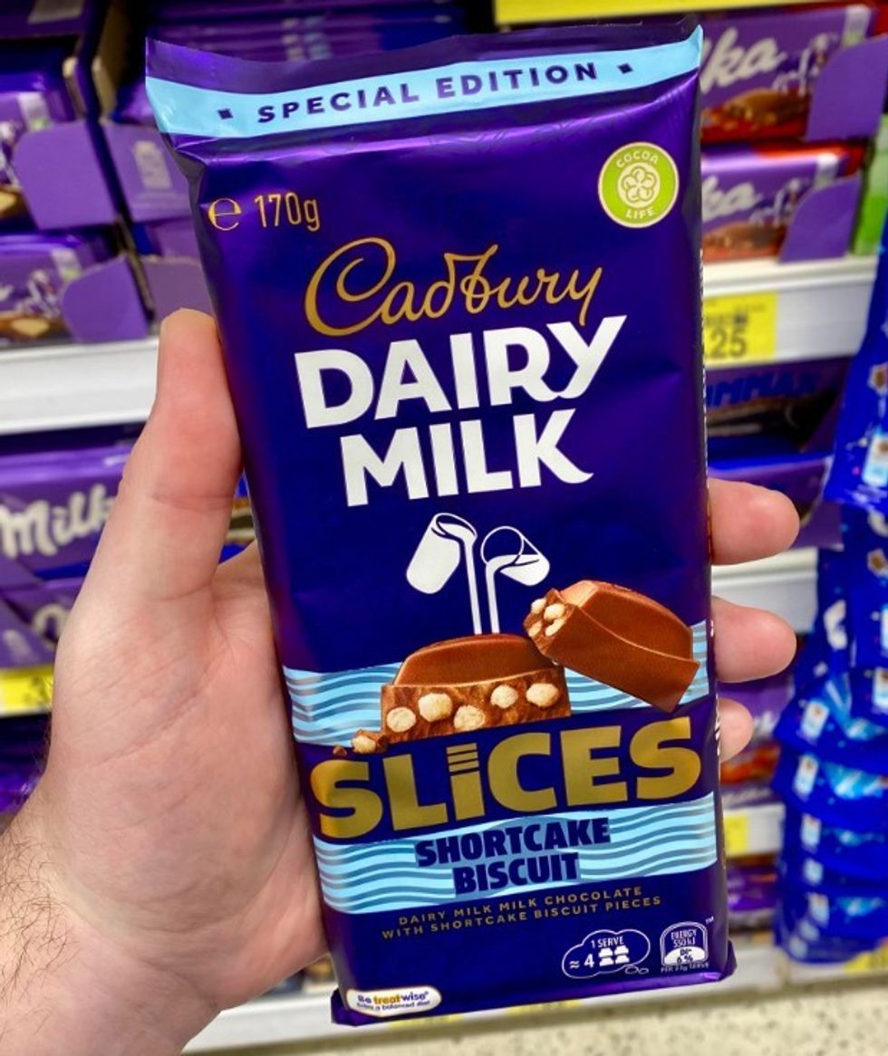 Cadbury chocolate bar