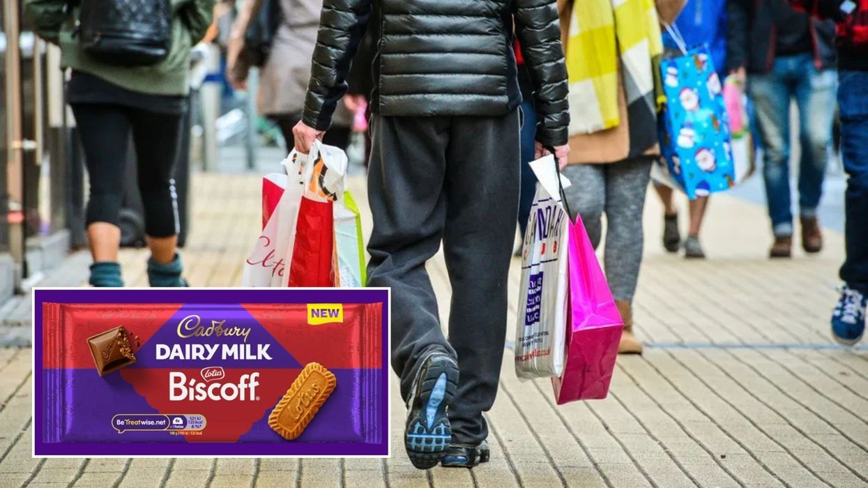 Cadbury new Dairy Milk Biscoff bar/Shopper