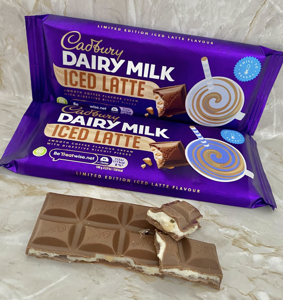 Cadbury's brand-new Iced Latte flavour