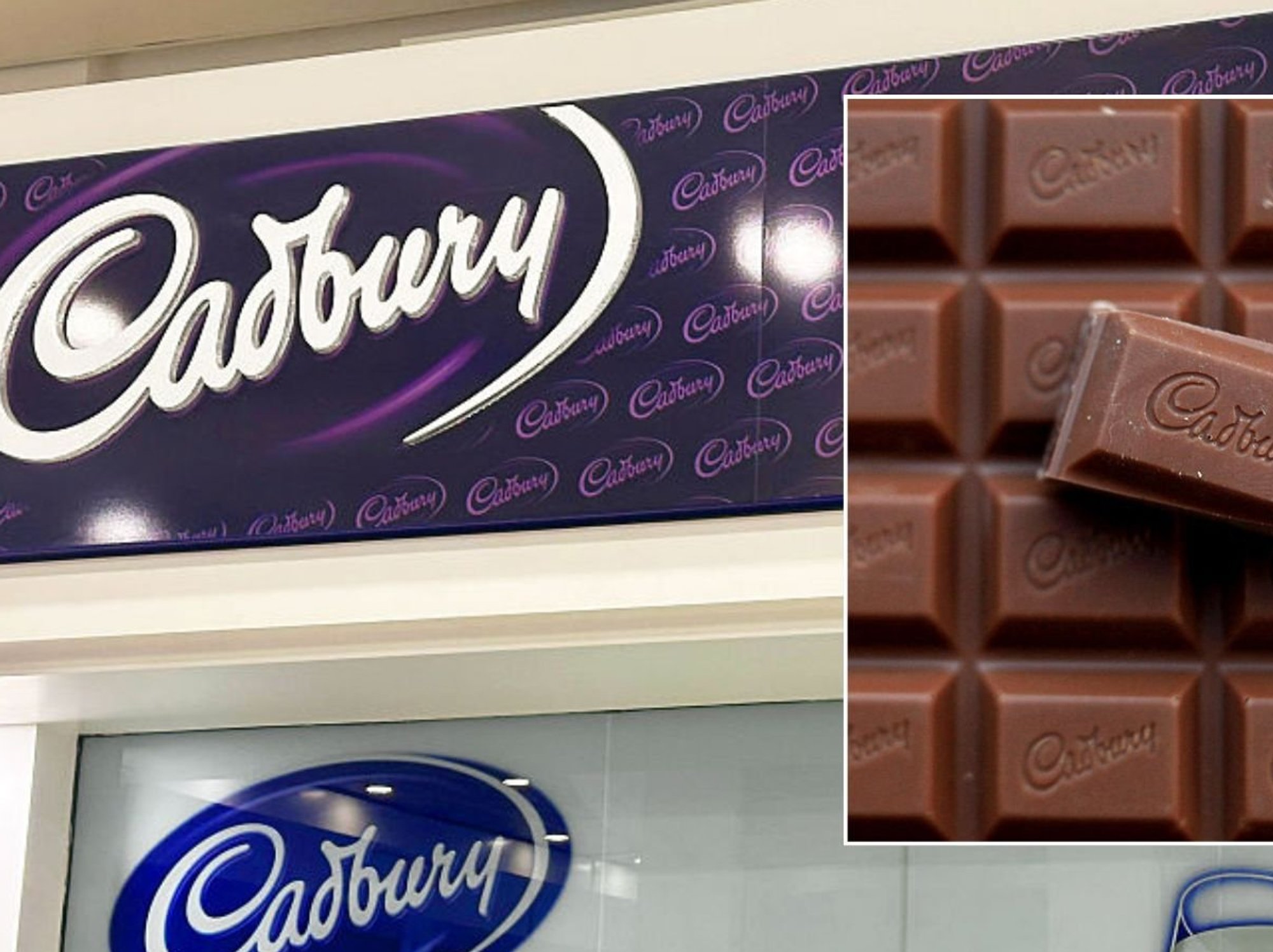 Cadbury store and Cadbury chocolate
