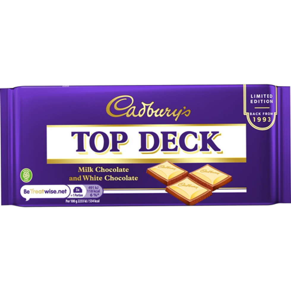 Cadbury Top Deck chocolate