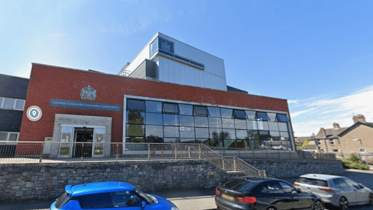 Caernarfon Crown Court in Wales