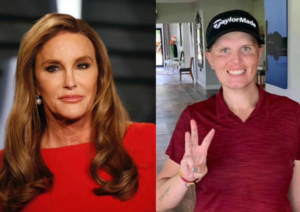 Caitlyn Jenner and Hailey Davidson