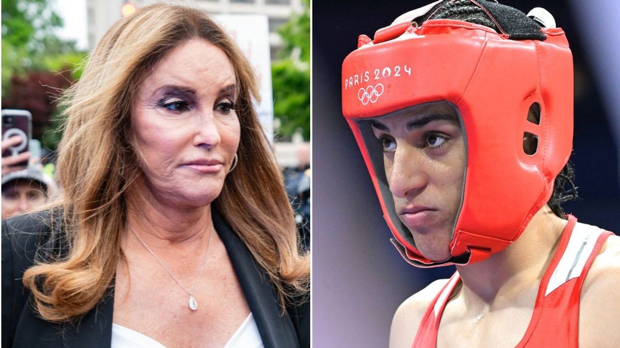 Caitlyn Jenner and Imane Khelif