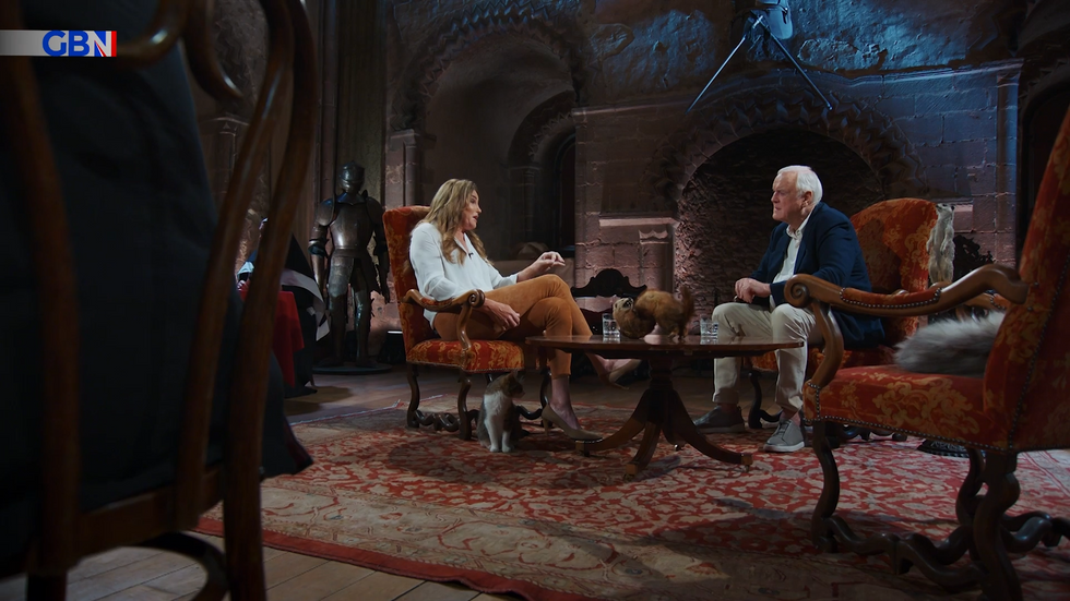 Caitlyn Jenner and John Cleese