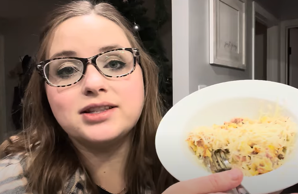 Caitlyn shares her meal