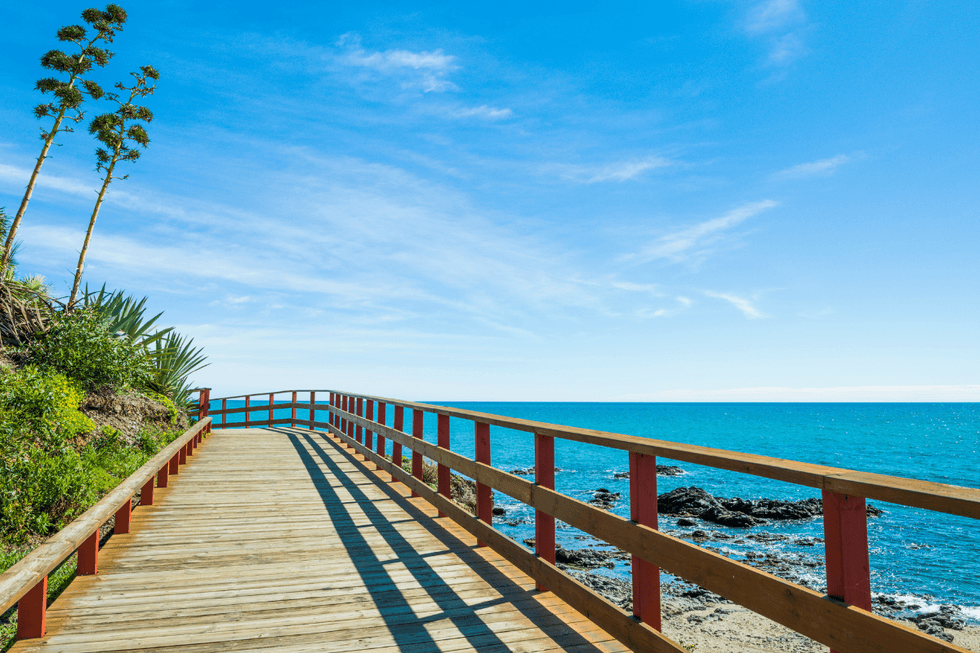 Calahonda Beach, Mijas, Malaga, Spain