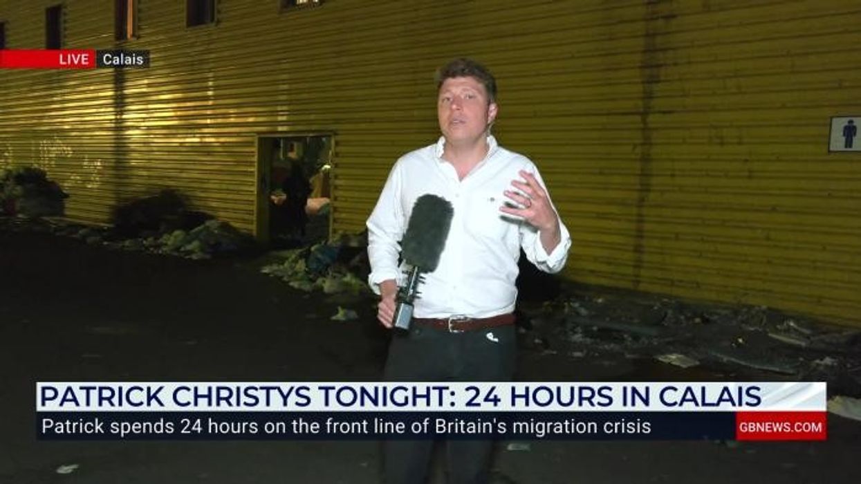 Patrick Christys confronts aid worker helping Calais migrants cross Channel who admits ‘I know there’s wrong’uns here’