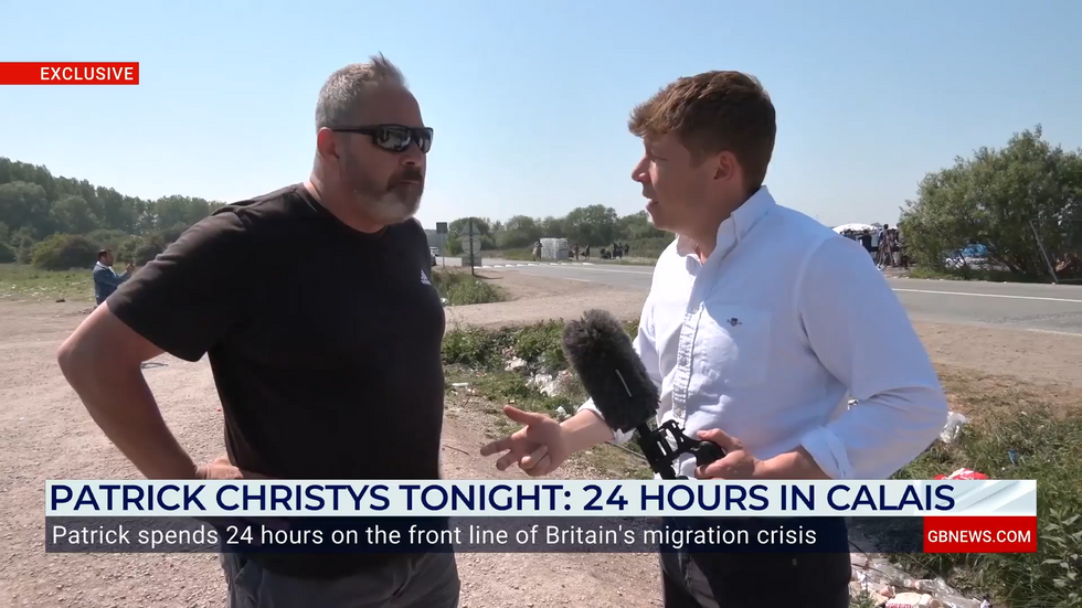 Calais aid worker