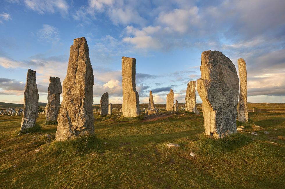Calanais Neolithic Standing Stones, Isle of Lewis, Outer Hebrides, Scotland