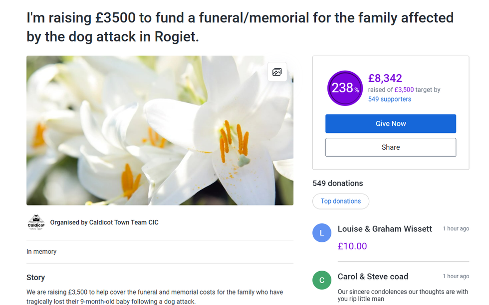 Caldicott Town Team fundraiser