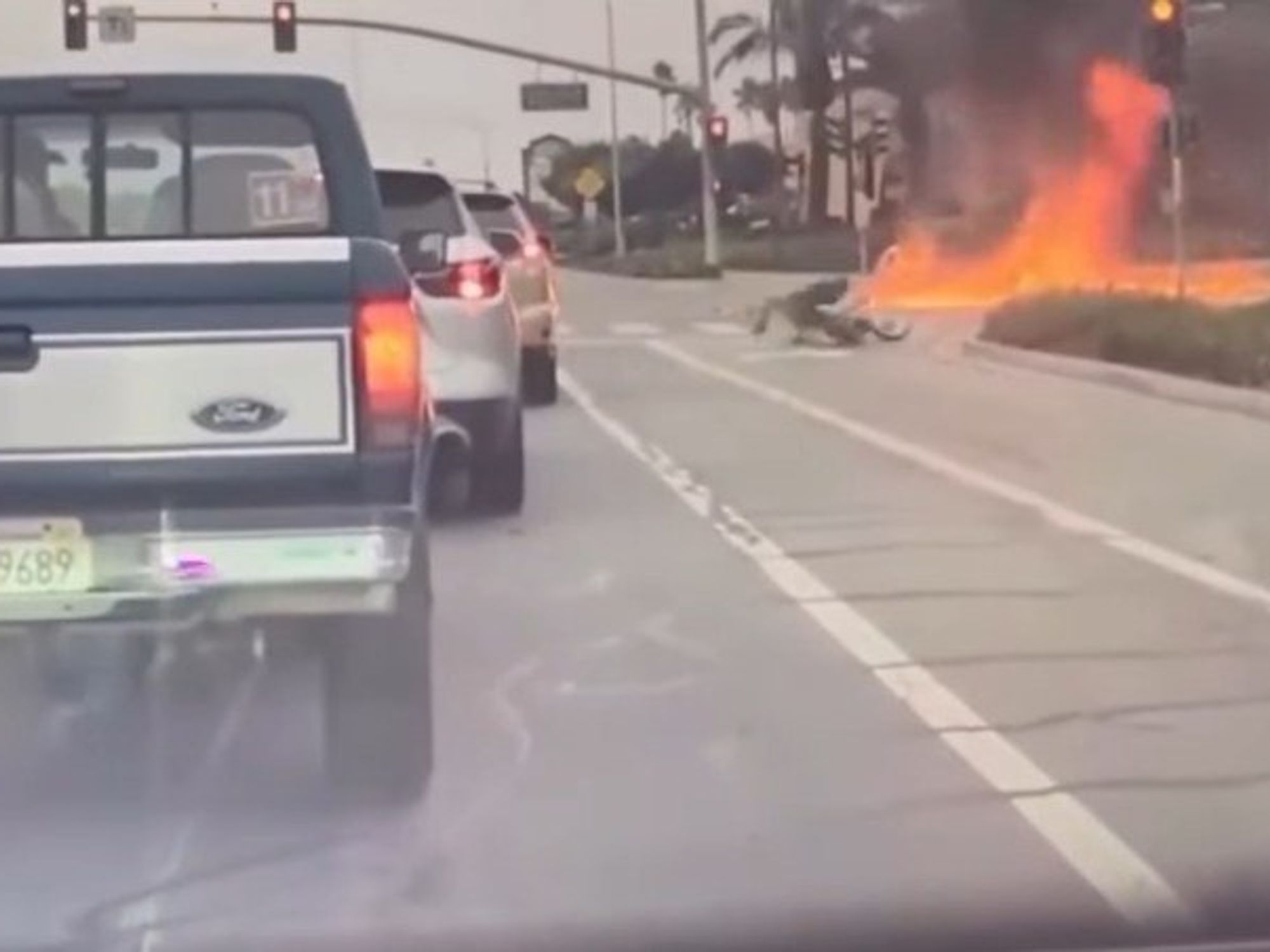 California bike crash