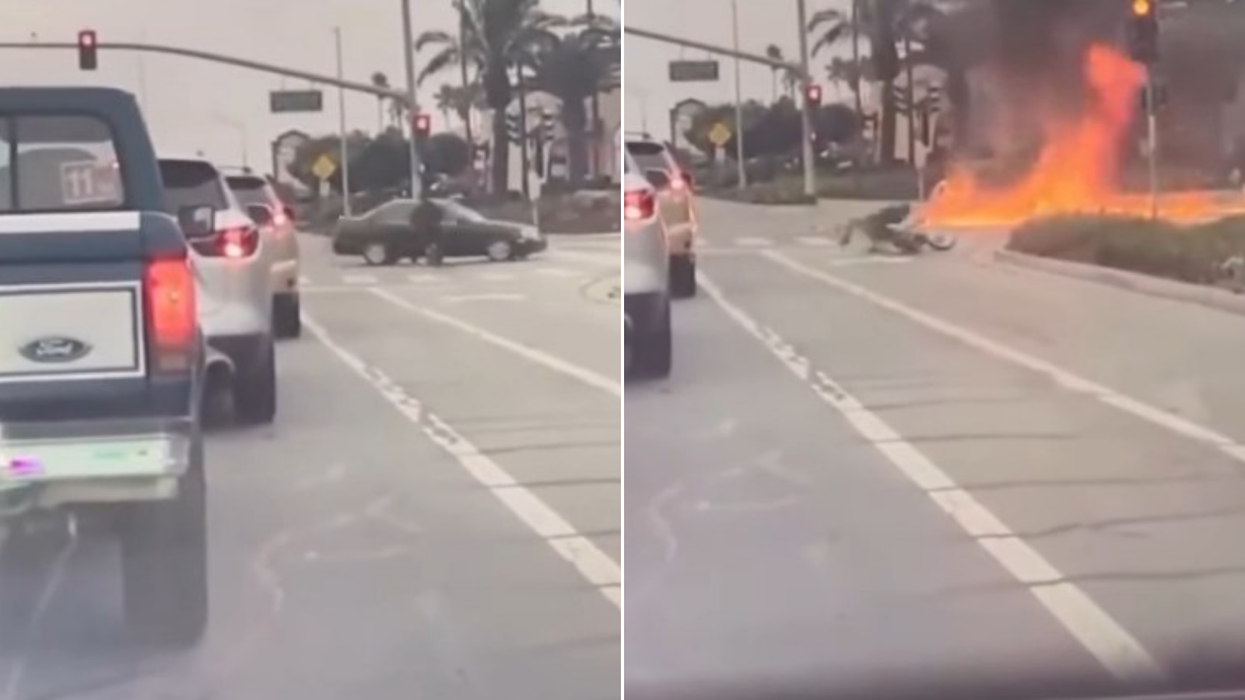 California bike crash