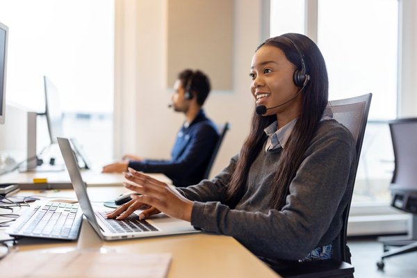 call centre handler