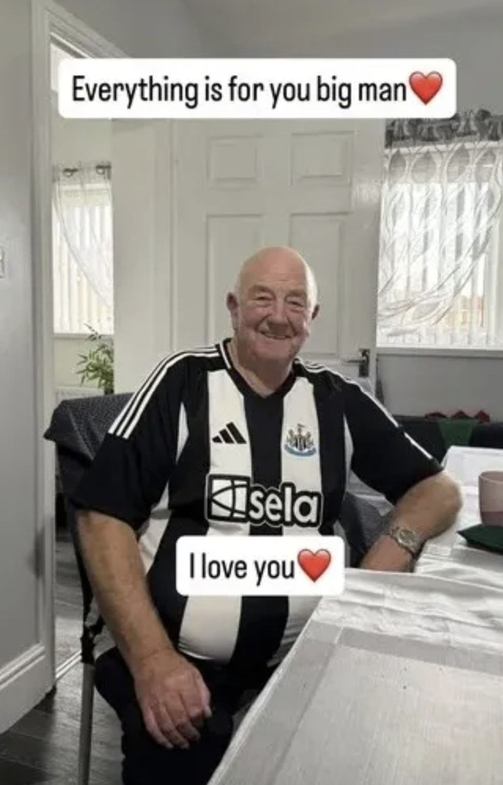 Callan Rydz revealed how close he was to his grandfather, who always supported him