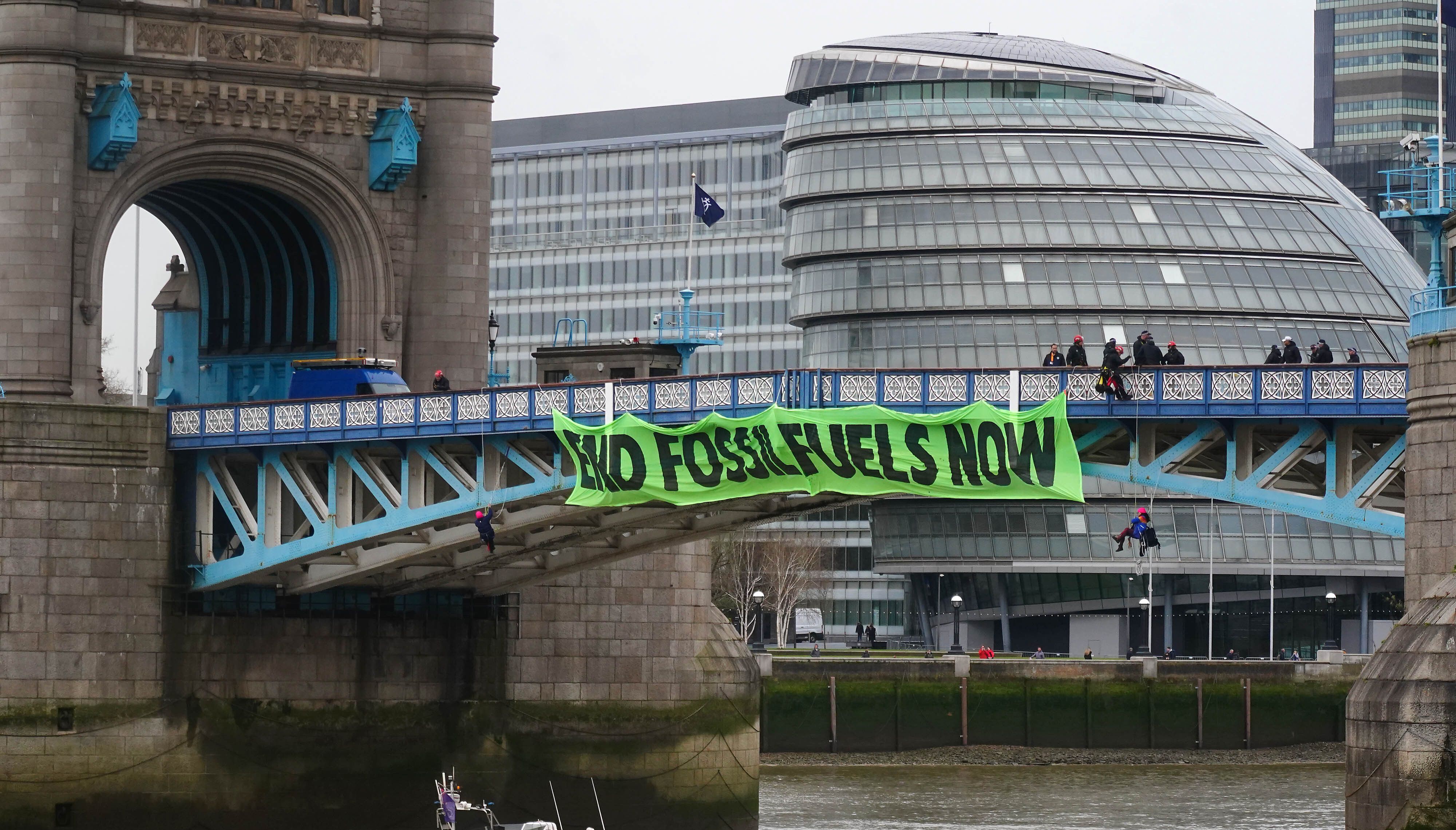 Calls to end the use of fossil fuels have turned into widespread protests