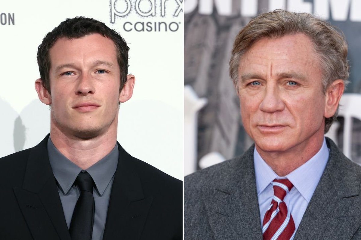 Callum Turner and Daniel Craig
