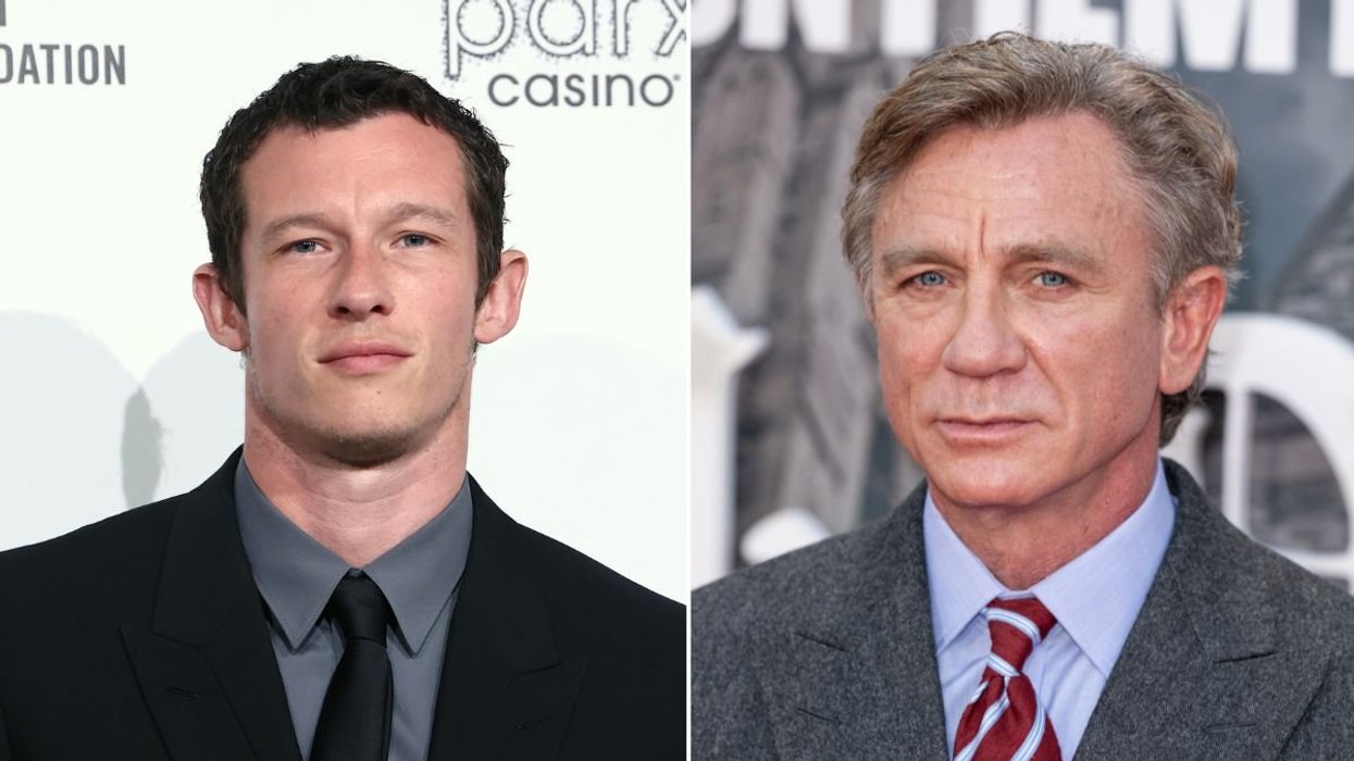 Callum Turner and Daniel Craig