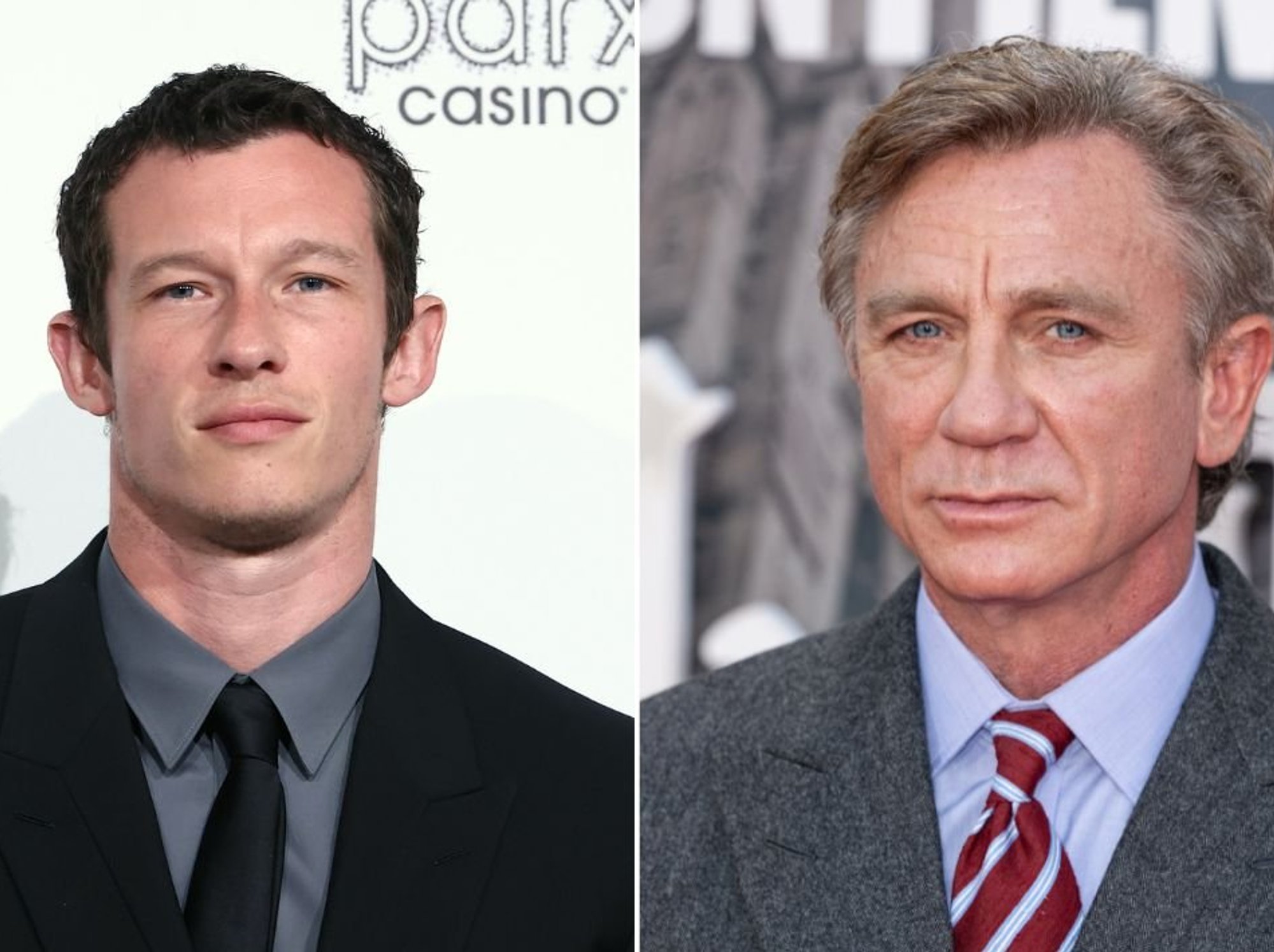 Callum Turner and Daniel Craig