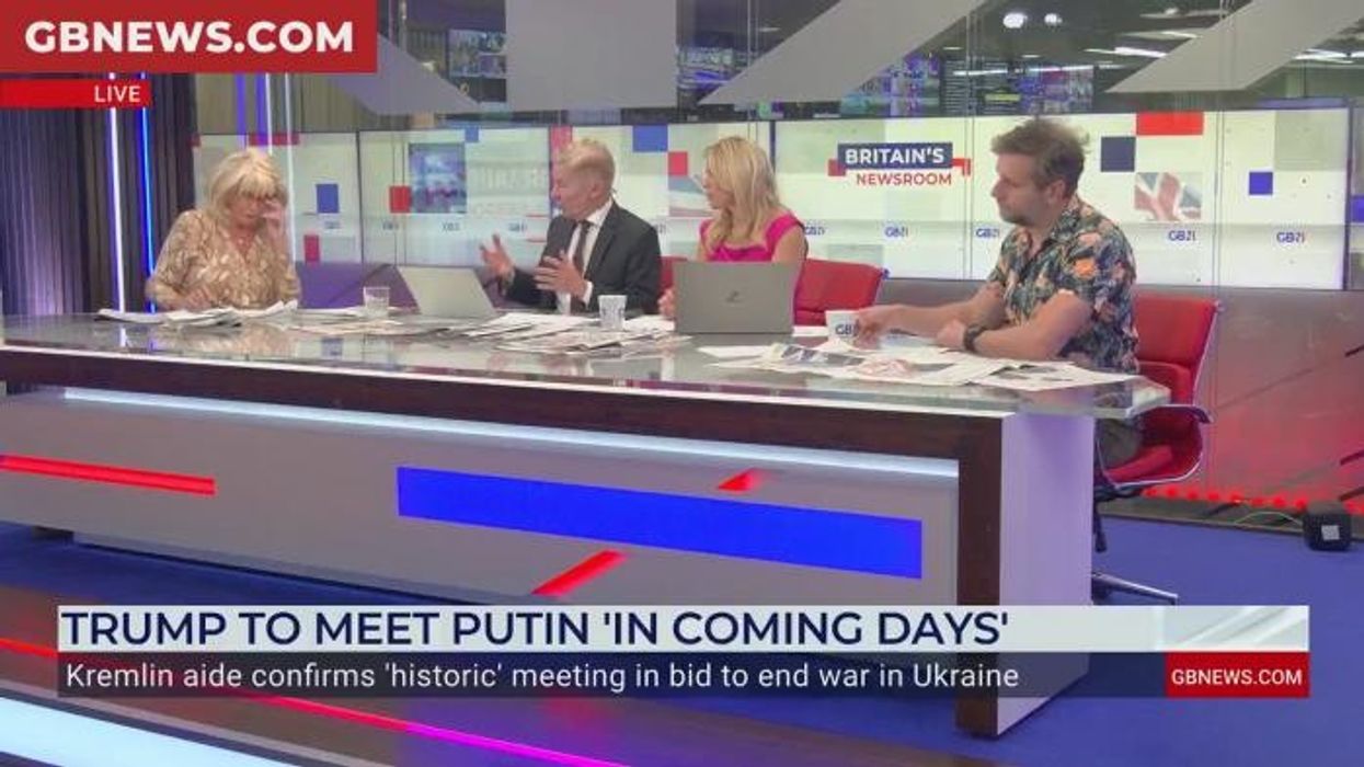 'Can we please calm down!' Andrew Pierce forced to intervene as GB News migrant row explodes: 'How dare YOU!'