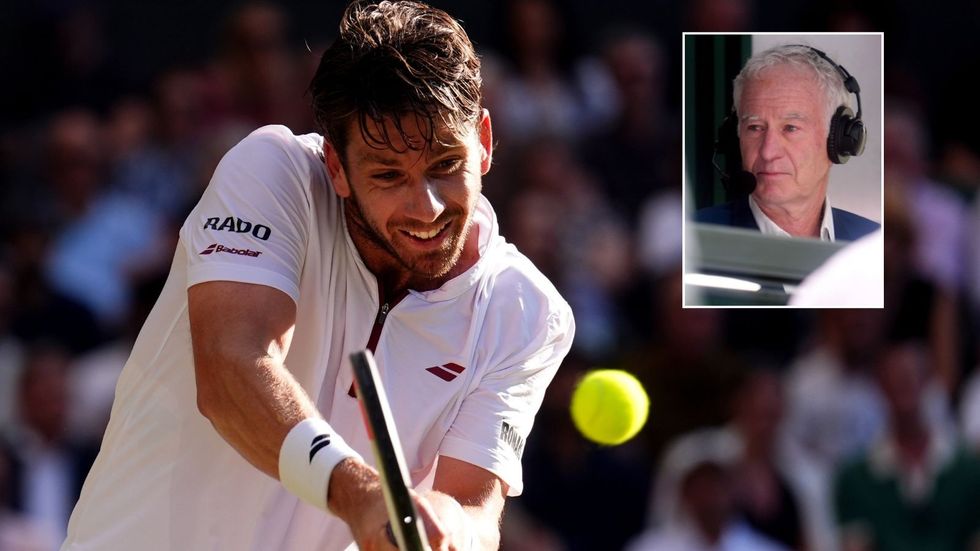 Cam Norrie John McEnroe Wimbledon