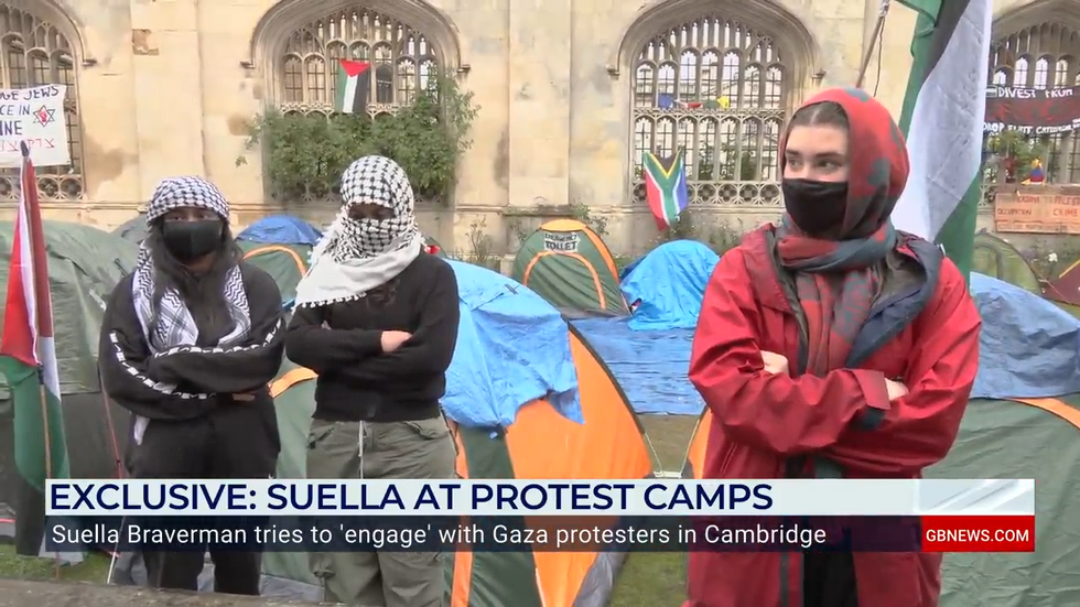 Cambridge protesters
