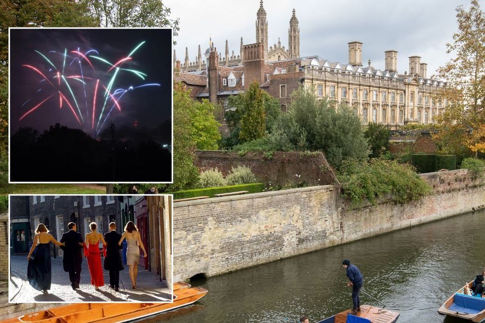 Cambridge University ditches traditional end of year fireworks and increases vegan food to be more 'inclusive'