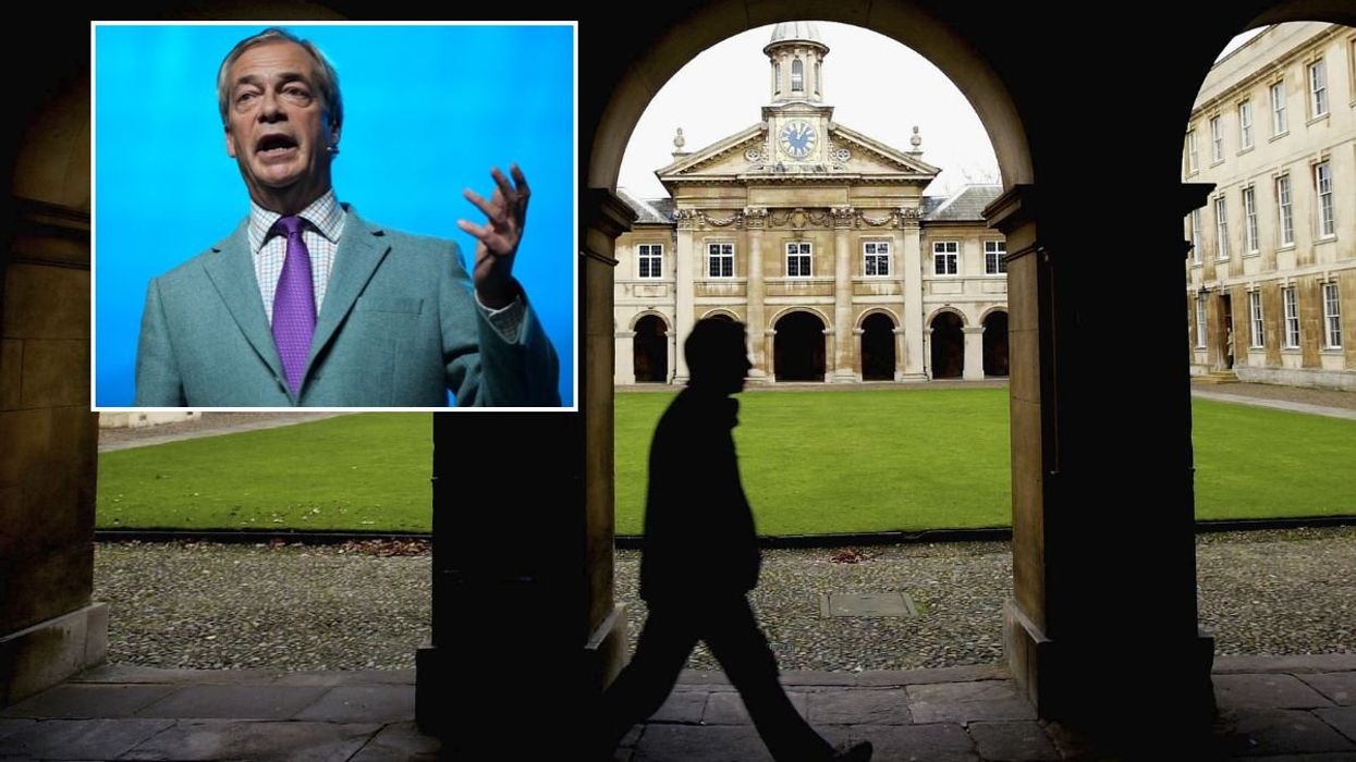 Cambridge University / Nigel Farage