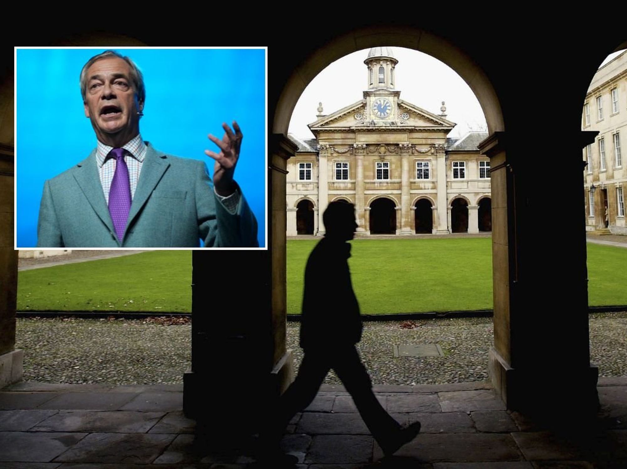 Cambridge University / Nigel Farage