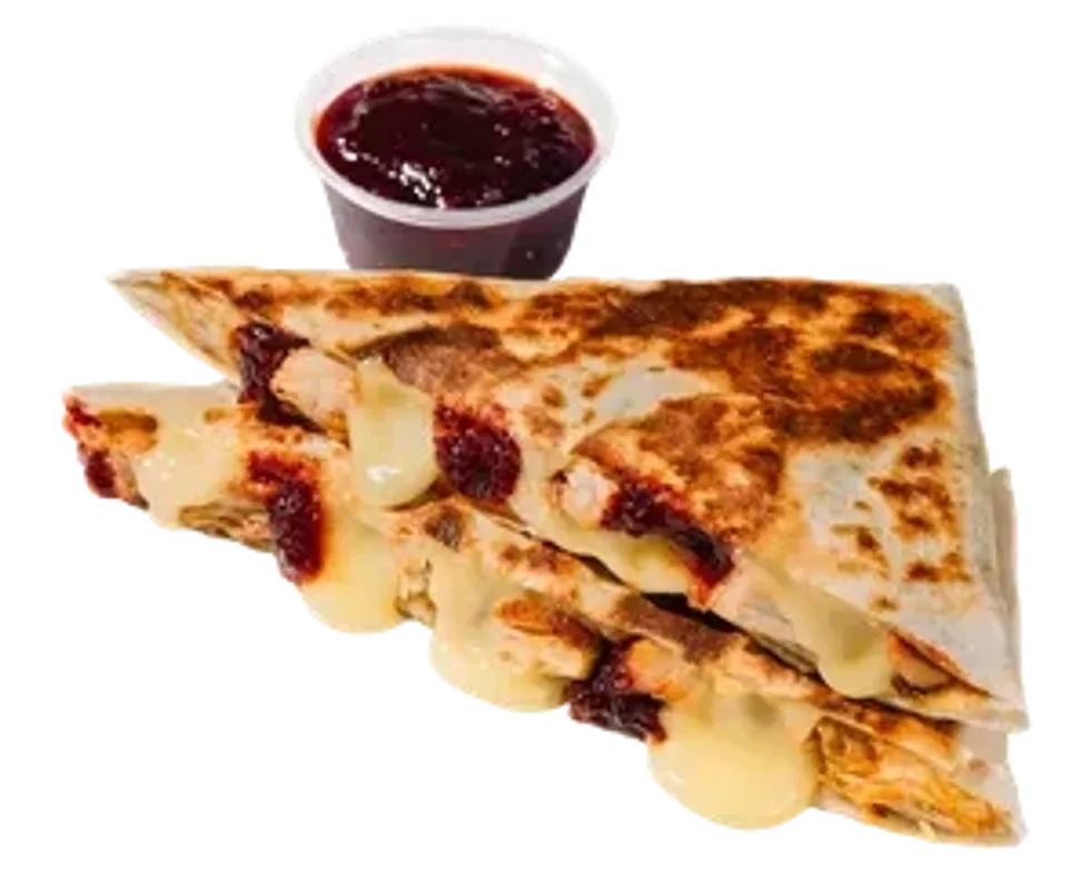 Camembert & Cranberry Quesadilla