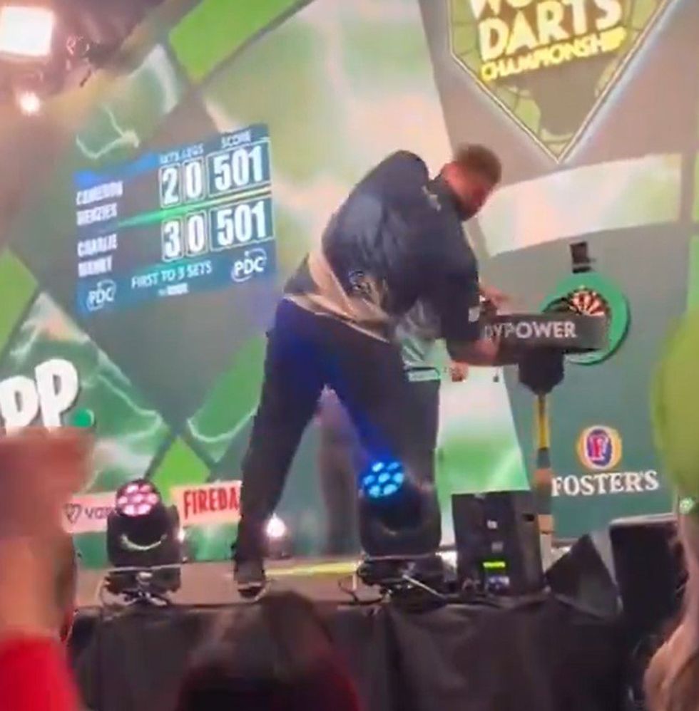 Cameron Menzies made headlines with his shocking reaction to a loss at the World Championship