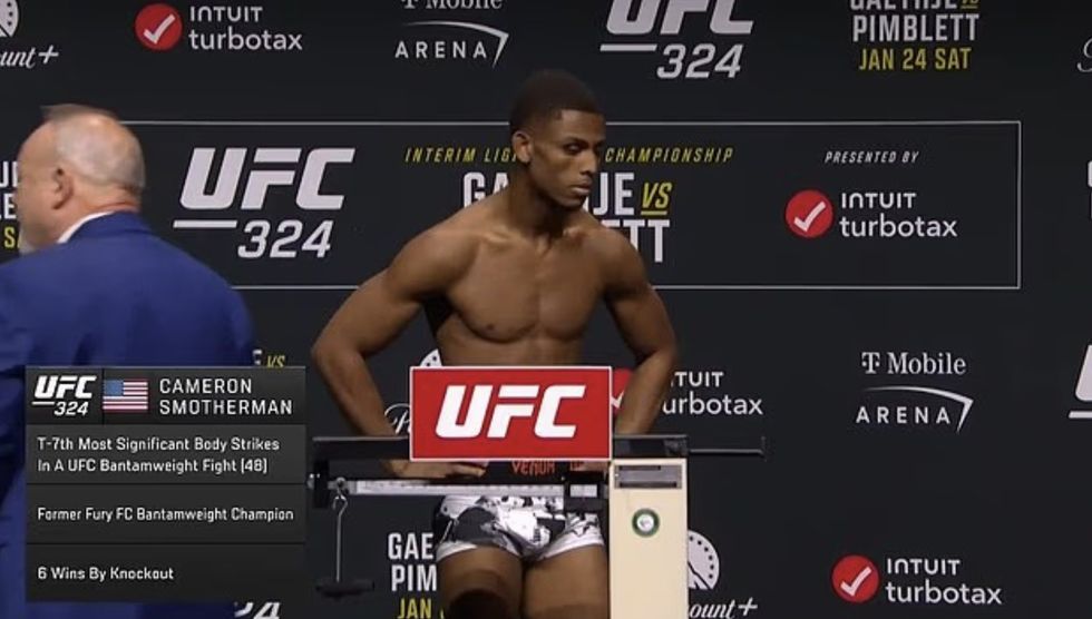 Cameron Smotherman fainted 24 hours before his fight against Ricky Turcios, which has now been scrapped